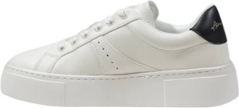 Armani Exchange Polyester Dames Sneakers Collectie White Dames