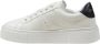 Armani Exchange Polyester Dames Sneakers Collectie White Dames - Thumbnail 4