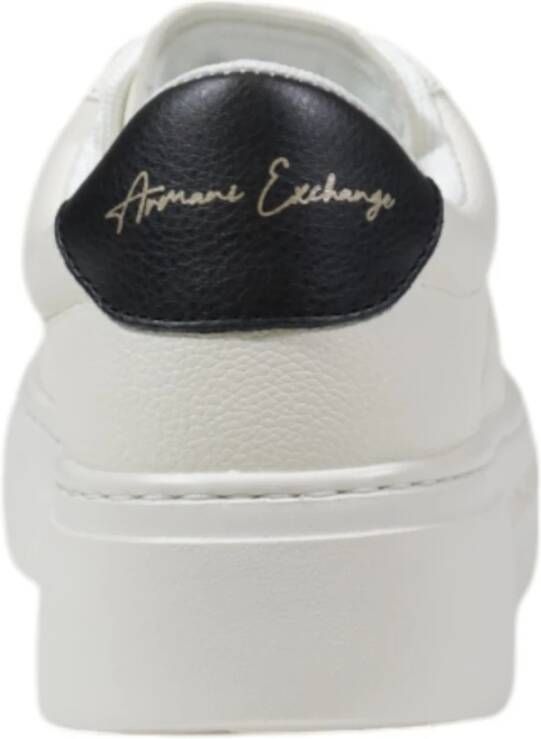 Armani Exchange Polyester Dames Sneakers Collectie White Dames