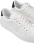 Armani Exchange Polyester Dames Sneakers Collectie White Dames - Thumbnail 8