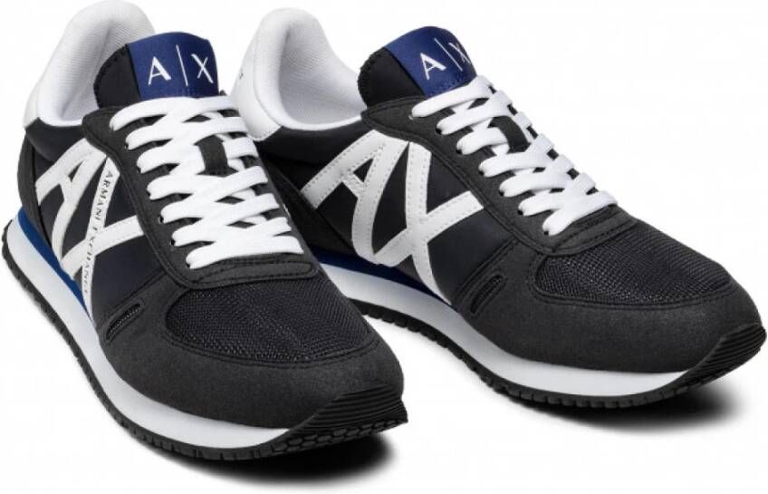 Armani Exchange Sneakers Blauw Heren