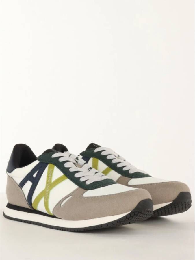 Armani Exchange Sneakers Grijs Heren