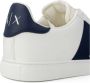 Armani Exchange Blauwe Veterschoenen met Rubberen Zool White Heren - Thumbnail 11