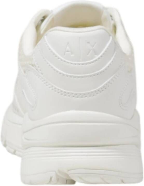 Armani Exchange Stijlvolle damessneakers voor dagelijks gebruik White Dames