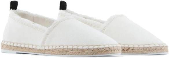 Armani Exchange Stijlvolle Espadrilles voor de Zomer White Dames