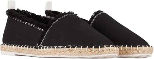 Armani Exchange Stijlvolle Espadrilles voor Zomeroutfits Black Dames