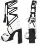 Armani Exchange Stijlvolle Sandalen voor de Zomer Black Dames - Thumbnail 3