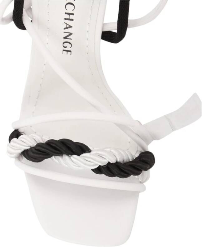 Armani Exchange Stijlvolle Sandalen voor de Zomer Black Dames