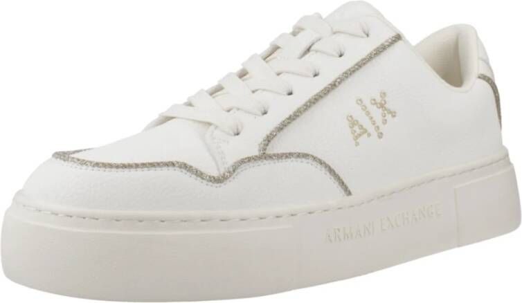 Armani Exchange Stijlvolle Sneakers Xdx160 Xv888 Kurt White Dames