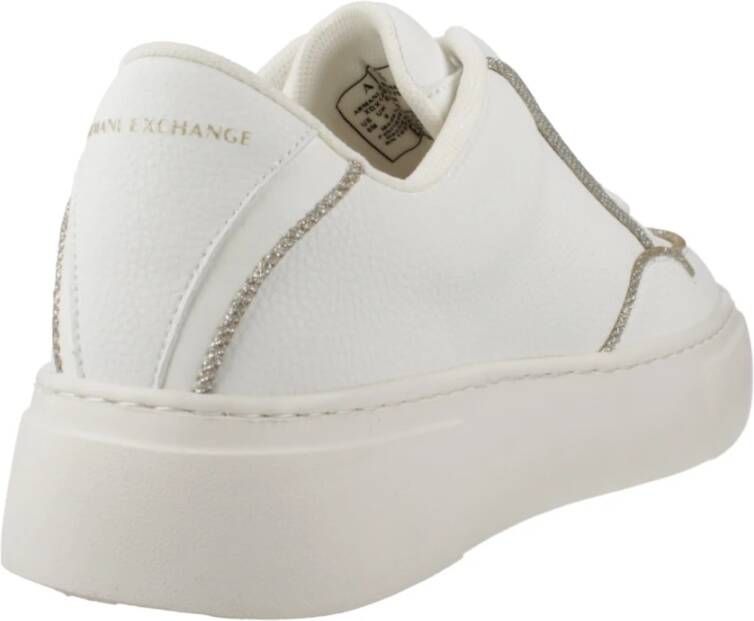 Armani Exchange Stijlvolle Sneakers Xdx160 Xv888 Kurt White Dames