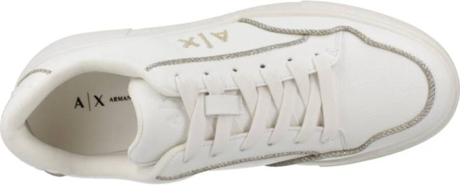 Armani Exchange Stijlvolle Sneakers Xdx160 Xv888 Kurt White Dames