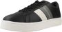 Armani Exchange Zwarte Sneakers met Logo en Contrastbanden Black Heren - Thumbnail 4