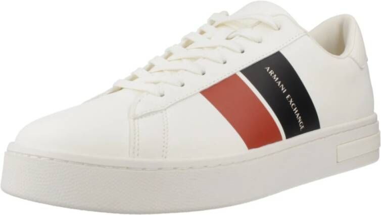 Armani Exchange Stijlvolle Sneakers Xux217 Xv855 Londen White Heren