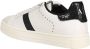 Armani Exchange Witte Glitter Leren Sneakers White Dames - Thumbnail 2