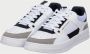 Armani Exchange Witte Lage Top Logo Sneakers White Heren - Thumbnail 3