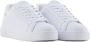 Emporio Armani Witte Sneakers Basic Stijl White Heren - Thumbnail 9