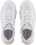 Armani Exchange Witte minimalistische sneakers White Dames - Thumbnail 3