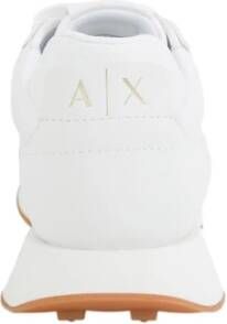 Armani Exchange Witte Sneaker Stijlvol Model White Dames