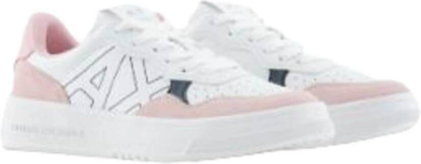 Armani Exchange Witte Sneakers Xdx103-Xv579-S929 Multicolor Dames