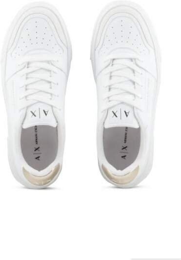 Armani Exchange Witte Sneakers Xdx157 Xv838 K702 White Dames