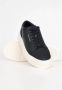 Armani Exchange Zwarte leren logo sneakers Black Heren - Thumbnail 5