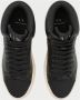 Armani Exchange Zwarte leren sneakerlaars met logo Black Heren - Thumbnail 3