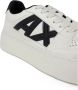 Armani Exchange Zwarte Leren Sportieve Sneakers Vrouwen Black Dames - Thumbnail 9