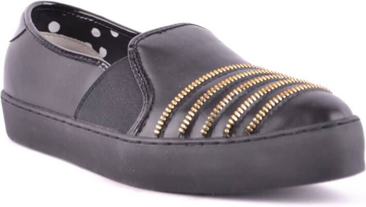 Armani Jeans Stijlvolle Loafers voor Mannen Black Dames