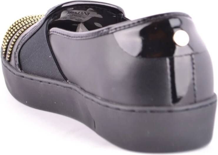 Armani Jeans Stijlvolle Loafers voor Mannen Black Dames