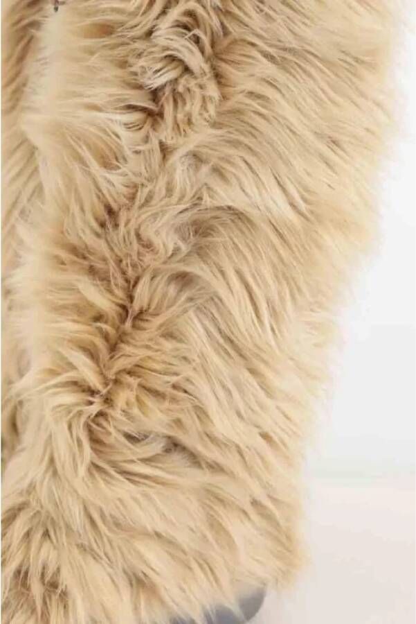 Armani Pre-owned Fur boots Beige Dames