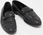 Armani Pre-owned Leather flats Black Dames - Thumbnail 4