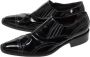 Armani Pre-owned Leather flats Black Dames - Thumbnail 3