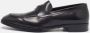 Armani Pre-owned Leather flats Black Heren - Thumbnail 2