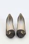 Armani Pre-owned Leather heels Gray Dames - Thumbnail 2