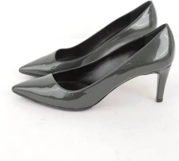 Armani Pre-owned Leather heels Green Dames