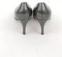 Armani Pre-owned Leather heels Green Dames - Thumbnail 4