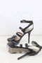 Armani Pre-owned Leather sandals Black Dames - Thumbnail 7