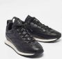 Armani Pre-owned Leather sneakers Black Heren - Thumbnail 4