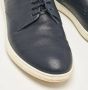 Armani Pre-owned Leather sneakers Blue Heren - Thumbnail 7