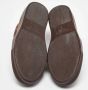 Armani Pre-owned Leather sneakers Brown Heren - Thumbnail 6