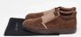 Armani Pre-owned Leather sneakers Brown Heren - Thumbnail 9