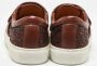 Armani Pre-owned Leather sneakers Brown Heren - Thumbnail 5