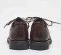 Armani Pre-owned Leather sneakers Brown Heren - Thumbnail 5