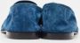 Armani Pre-owned Suede flats Blue Dames - Thumbnail 5