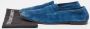 Armani Pre-owned Suede flats Blue Dames - Thumbnail 9