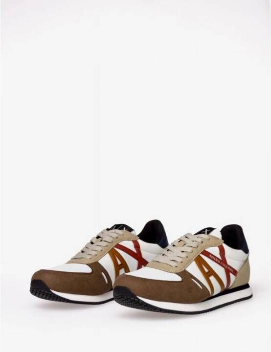 Armani Sneakers Beige Heren