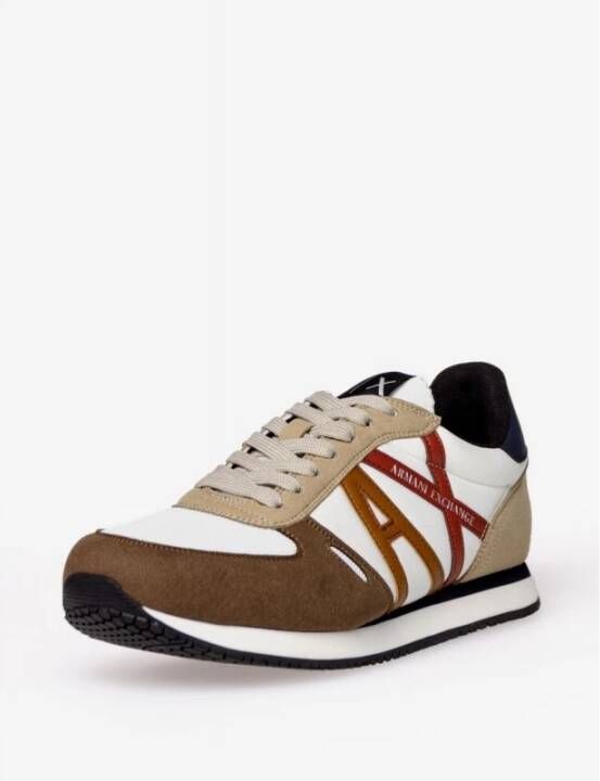 Armani Sneakers Beige Heren