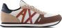 Armani Exchange Witte Mesh Basket Trainers White Dames - Thumbnail 3