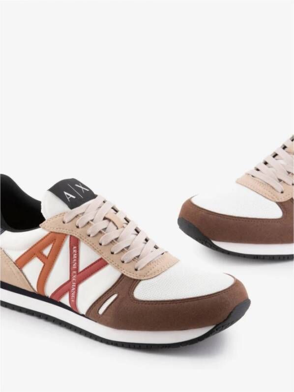 Armani Sneakers Beige Heren