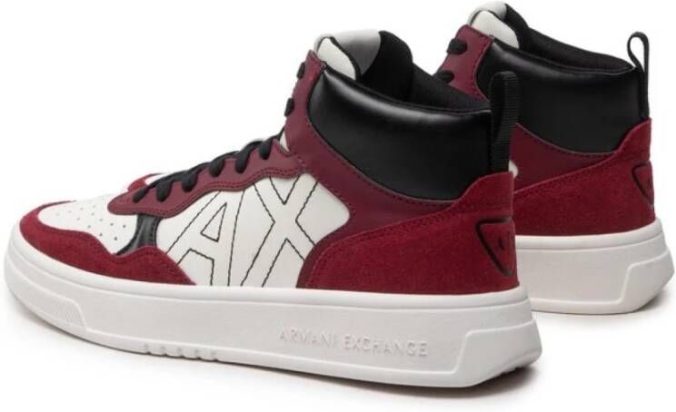 Armani Sneakers Rood Heren